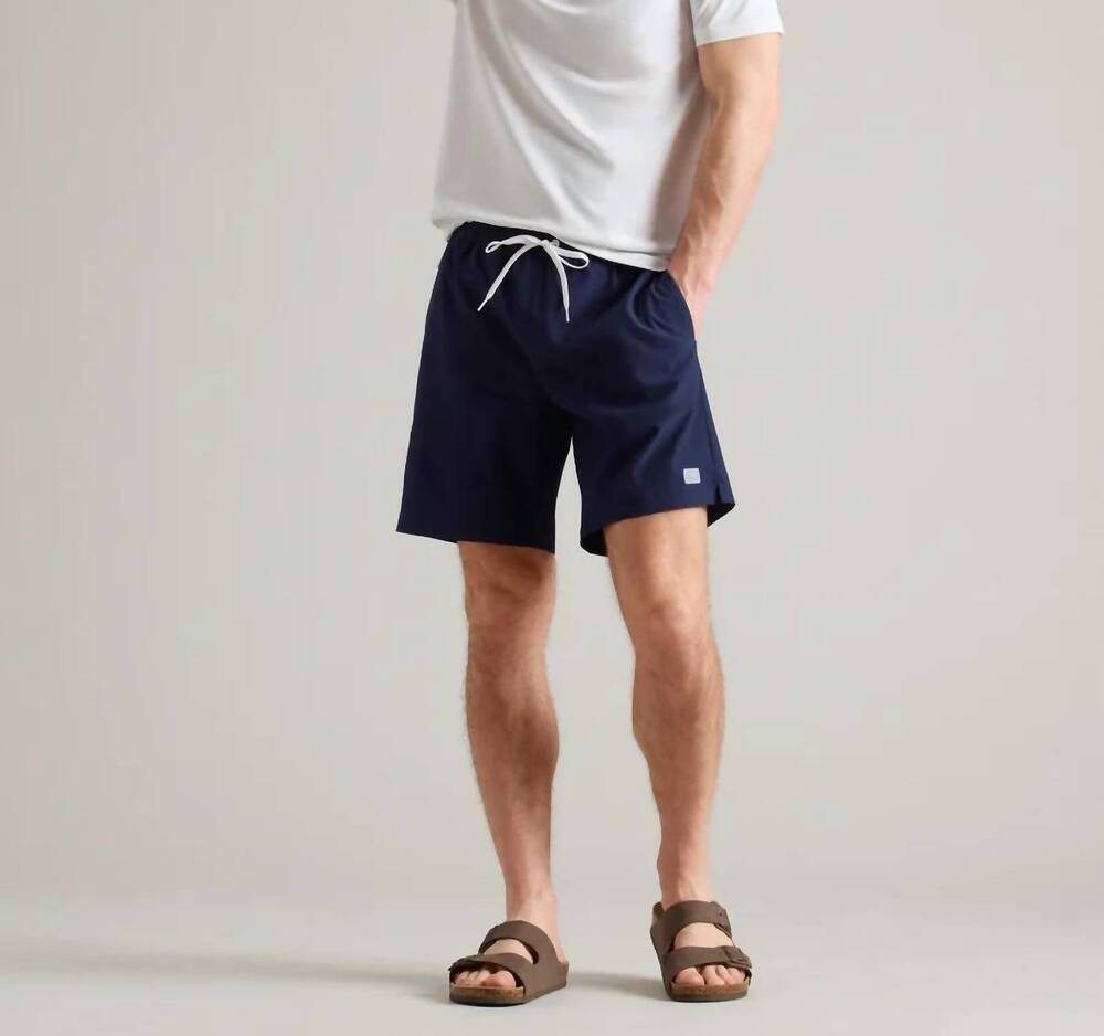 NEW RHONE r&r pull-on swimming trunks in navy